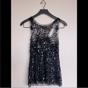 Wet Seal Sequin Tank Top